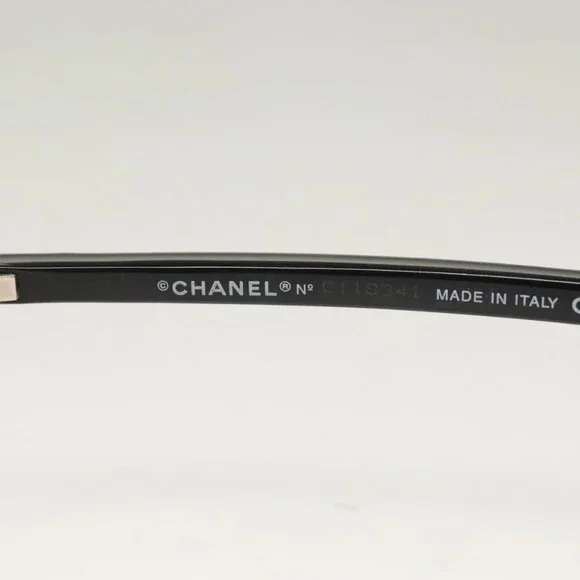 CHANEL Sunglasses plastic Beige CC Auth SW1020 - Picture 9 of 10